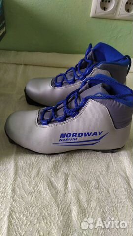 Лыжные ботинки nordway narvik новые