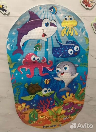 Детский коврик в ванную