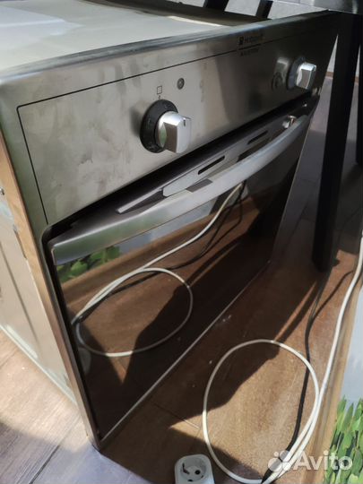 Газовый духовой шкаф Итальянский Hotpoint Ariston