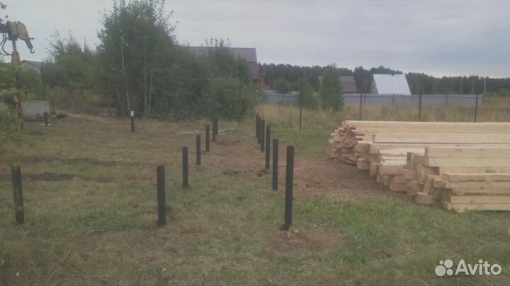 Сваи винтовые для фундамента