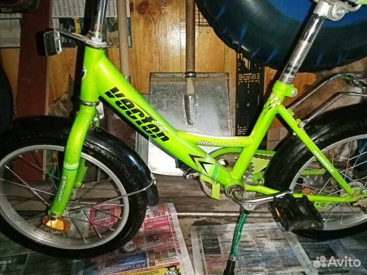 Детский 4-х колесный велосипед 16