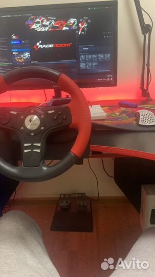 Игровой руль Logitech formula force ex