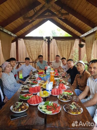 Аренда беседки домика с мангалом