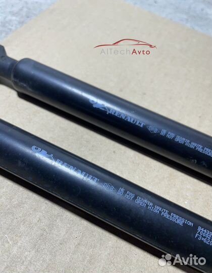 Амортизаторы крышки багажника Renault Kaptur. Пара