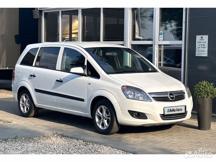 Opel Zafira 1.6 МТ, 2011, 158 600 км