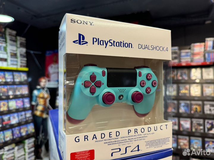 Игровой контроллер Dualshock 4 v.2 Berry Blue (Gra