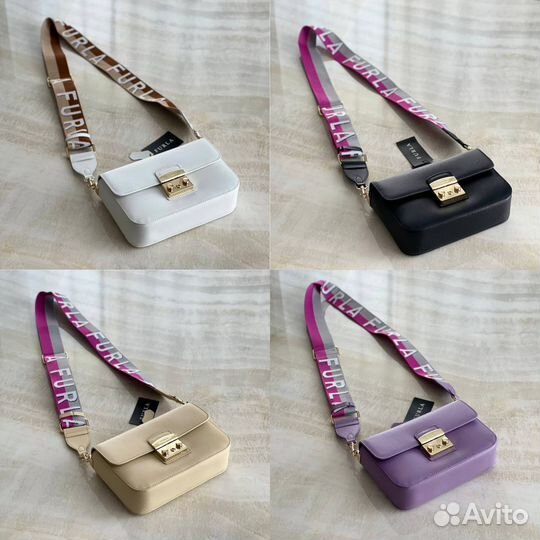 Сумка Furla натуральная кожа