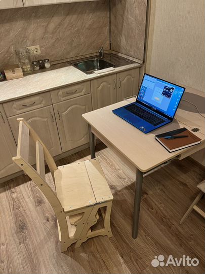 Стул стремянка / деревянный трансформер кухонный