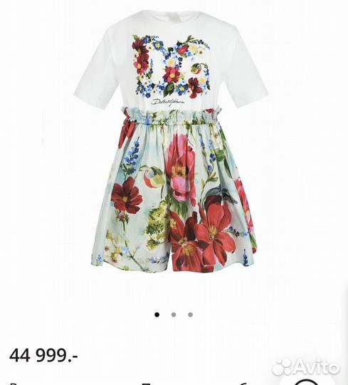 Dolce gabbana платье 7/8