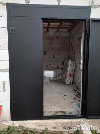 Металлические двери для хозяйственных построек