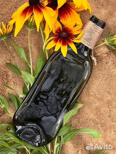 Тарелка из бутылки