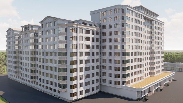 2-к. квартира, 82 м², 4/7 эт.