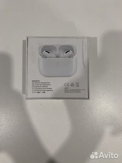 Беспроводные наушники apple airpods pro