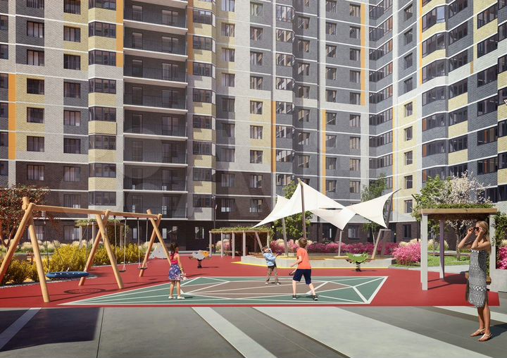 3-к. квартира, 77,6 м², 22/25 эт.