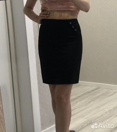 Юбка черная