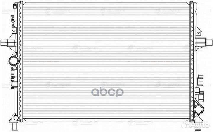 LRc 3044 Радиатор охл. changan CS35 plus (18)