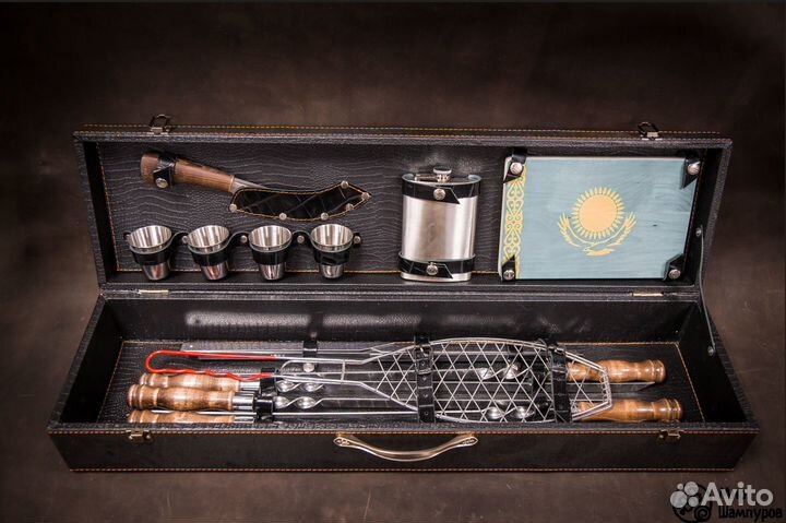 Шашлычный набор в кейсе 
