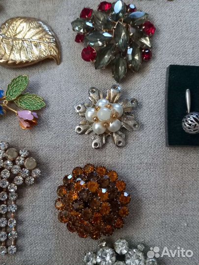 Броши,серьги,клипсы