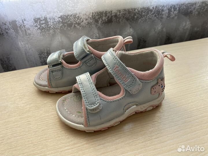 Сандалии для девочки 22 размер