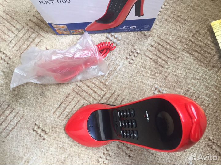 Домашний телефон туфля