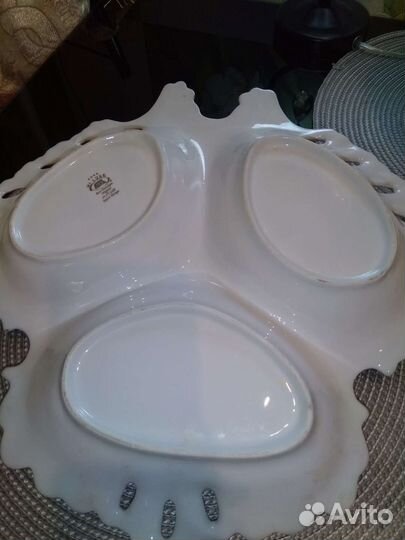 Менажница фарфор