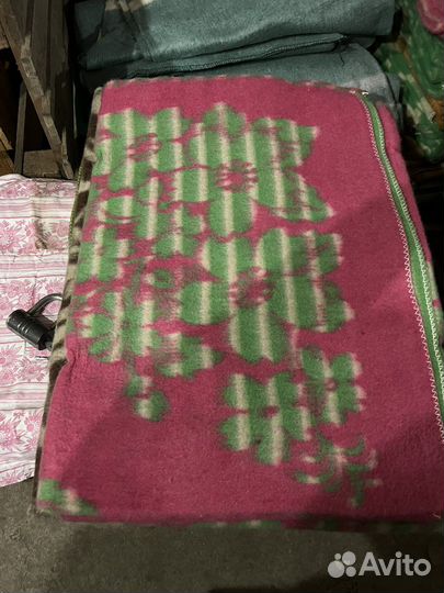 Одеяло СССР новое шерстяное 5 шт + 1 детское