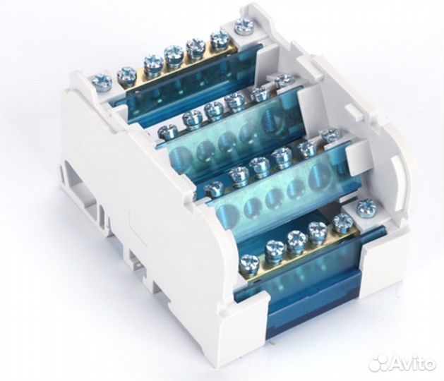 Кросс-модуль на DIN-рейку 4x7