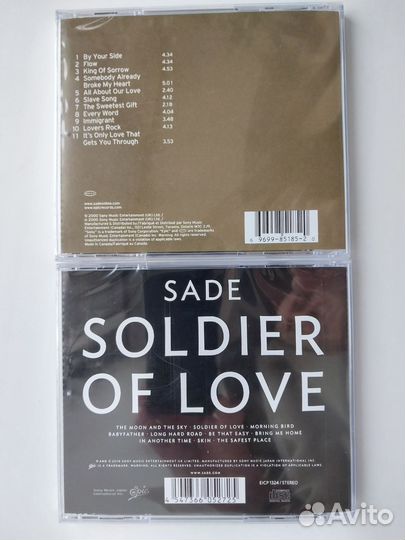 CD диски Sade