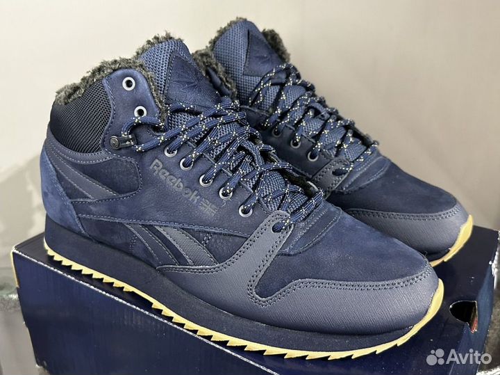 Кроссовки Reebok Classic Leather Mid муж/Оригинал