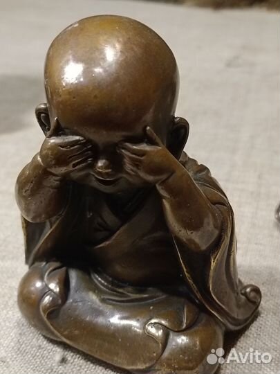 Статуэтк 4 шт латунь уомплект