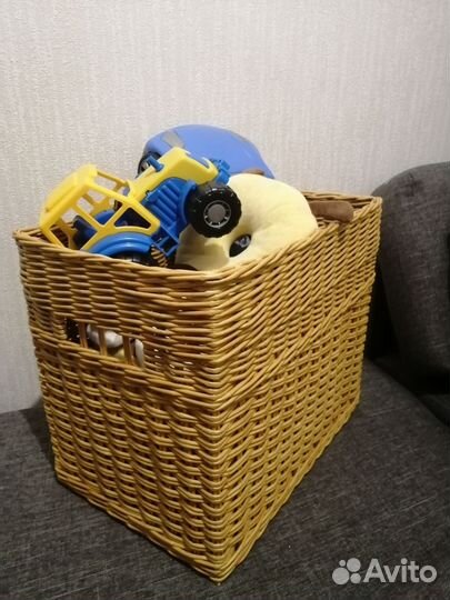 Корзина плетеная для хранения