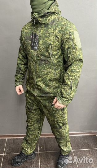 Тактический костюм softshell серый,олива,черный