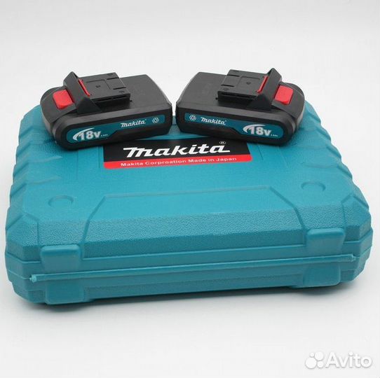 Шуруповерт makita 18v Полный комплект