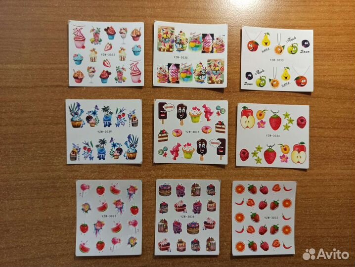 Наклейки на ногти