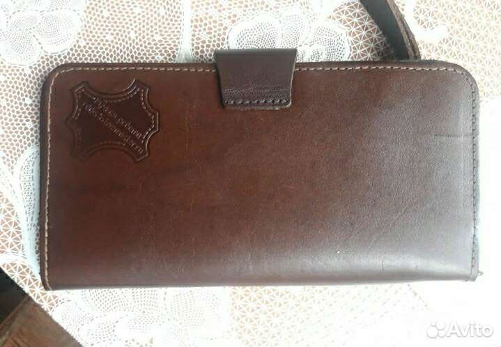 Женский кожанный кошелек