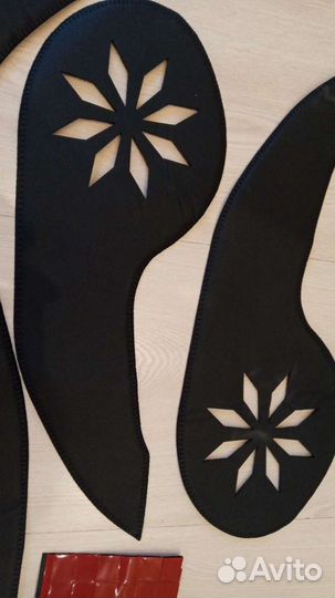 Защитные накладки на двери Хендай Солярис