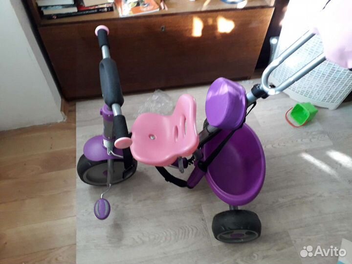 Детский трехколесный велосипед новый