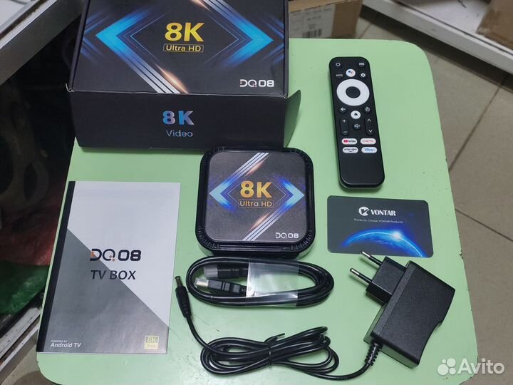 Андроид тв приставка 8к vontar DK08 2/16