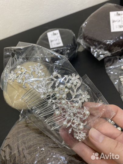 Бублики для волос, заколки, невидимки