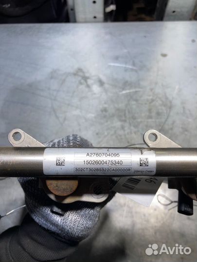 Топливная рампа Mercedes E-Class W212 M276 3.5I