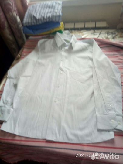 Рубашки школьные хлопок, разные,цвета прия