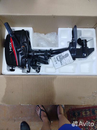 Продам лодочный мотор 2х тактный 5л.с