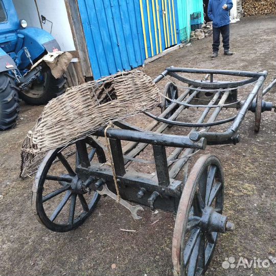 Телега для лошади, конная