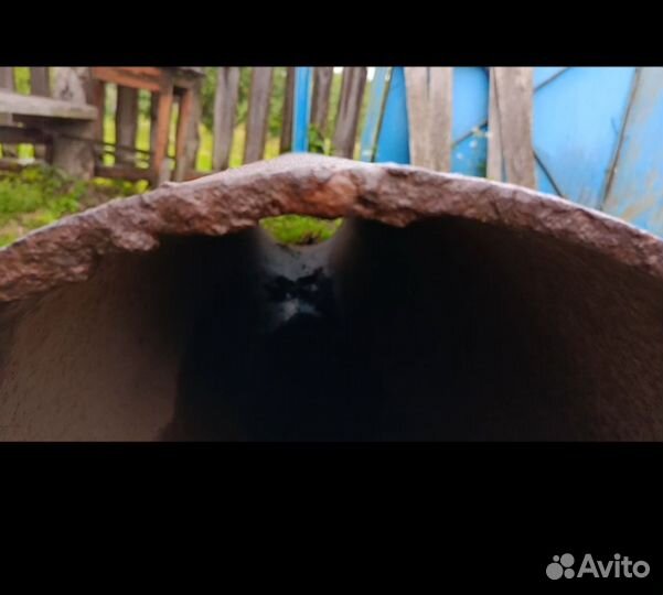 Труба в канаву на заезд