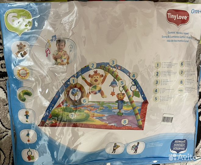 Развивающий коврик tiny love Африка