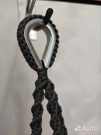 Кашпо для цветов подвесное (макраме)