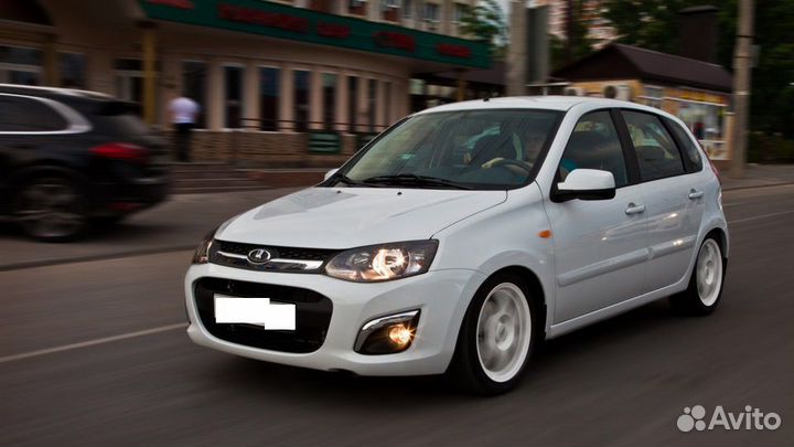 Крыло Лада Калина 2 Пластиковое в цвет