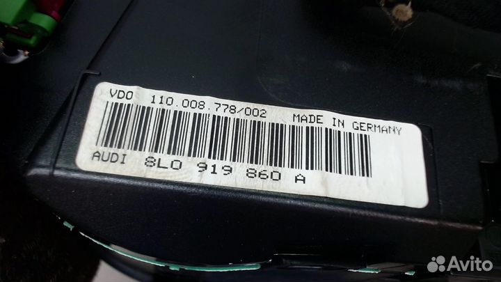 Щиток приборов Audi A3 (8L1), 1997