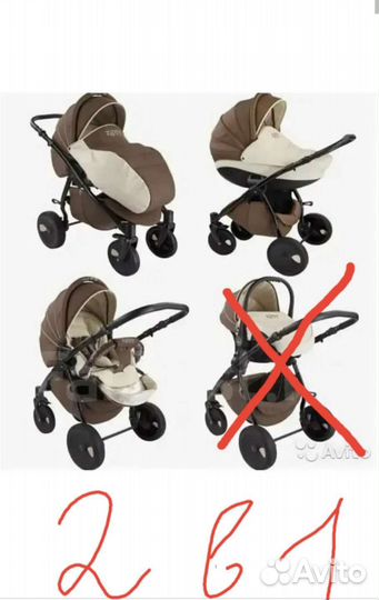 Коляска zippy 2 в 1