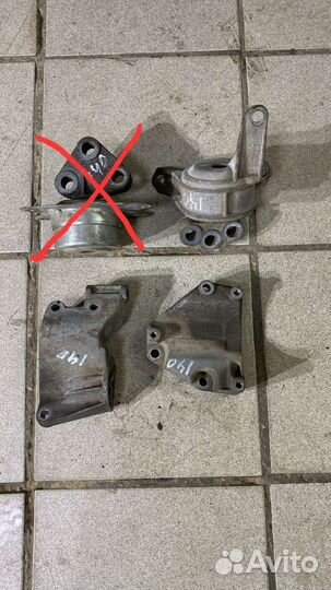 Подушка опора двигателя opel astra g 1,6 АКПП